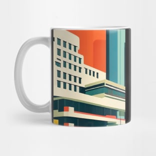 Minimalist City House Mug